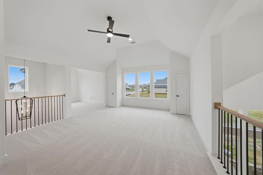 Spacious, unfurnished interior of a new home in The Homestead - 62', Rockwall (Image 29).