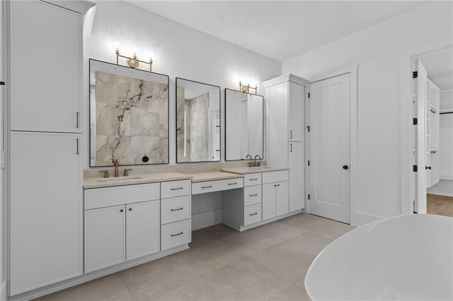 Furnished interior view inside a new home in , Buford (Image 18).