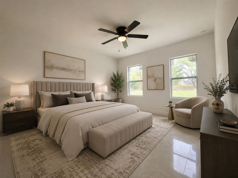 Furnished interior view inside a new home in , Palm Bay (Image 11).