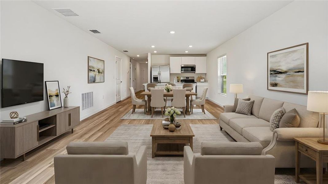 Furnished interior view inside a new home in Somerset Bay, Spring Hill (Image 7).