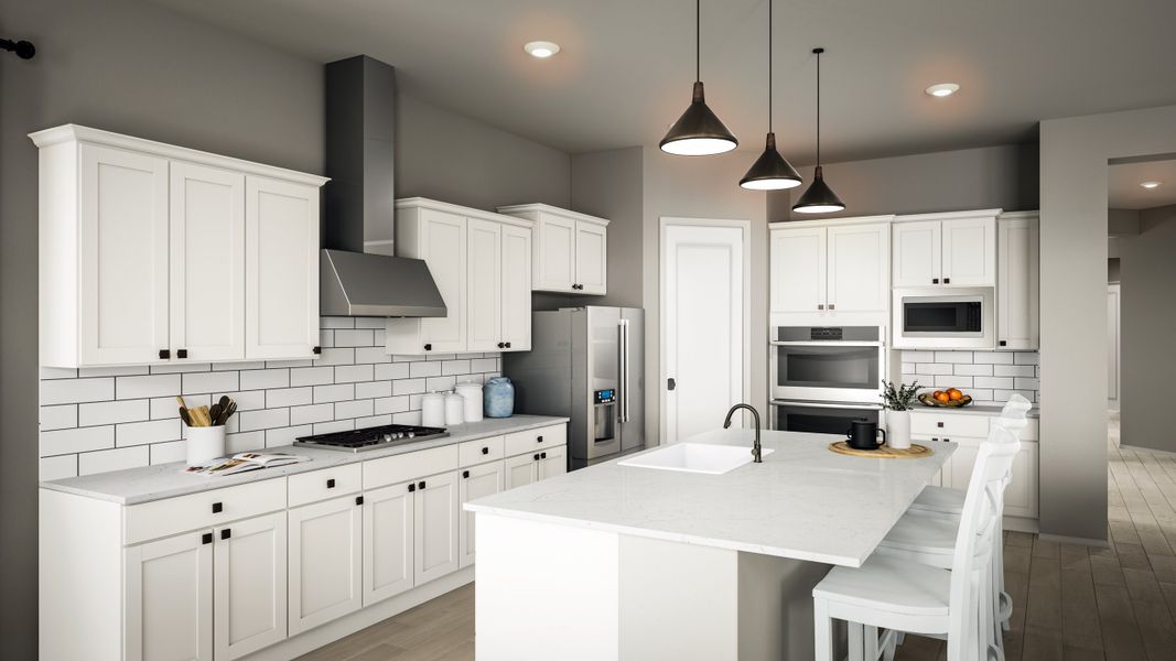 Representative furnished interior of a home built from the Cholla Plan 5541 by Tri Pointe Homes in Whispering Hills, Laveen (Image 4). Representative furnished interior of a home built from the Cholla Plan 5541 by Tri Pointe Homes in Whispering Hills, Laveen (Image 4).