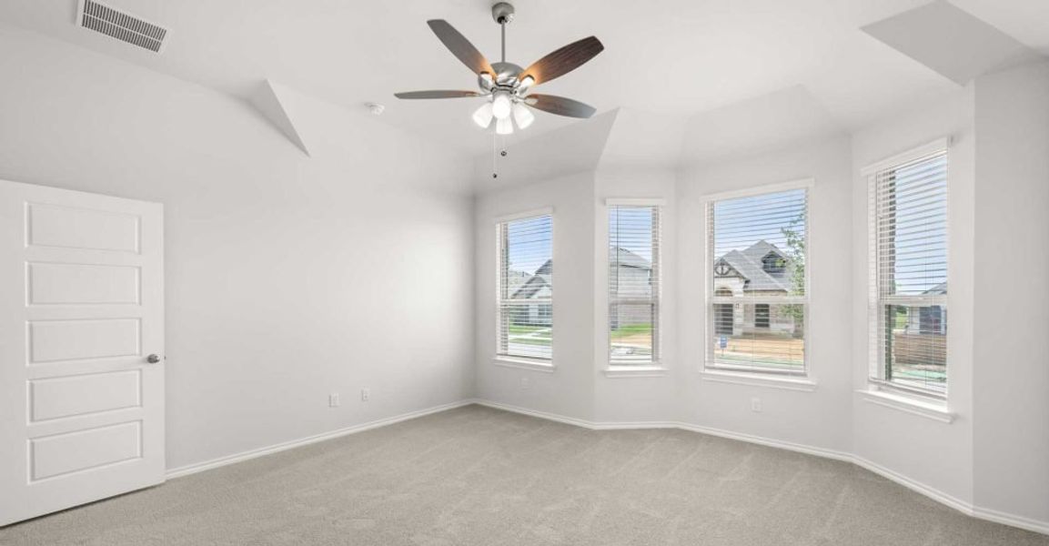 Representative exterior photo of a completed home built from the Dozier by Impression Homes in Redden Farms, Midlothian, TX (Image 12). Representative exterior photo of a completed home built from the Dozier by Impression Homes in Redden Farms, Midlothian, TX (Image 12).