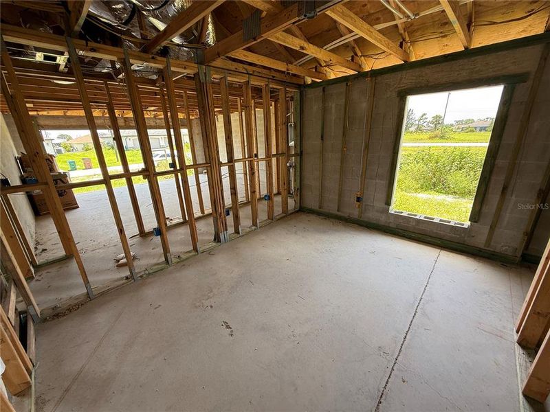 In-progress construction of a new home in , Cape Coral, FL (Image 16).