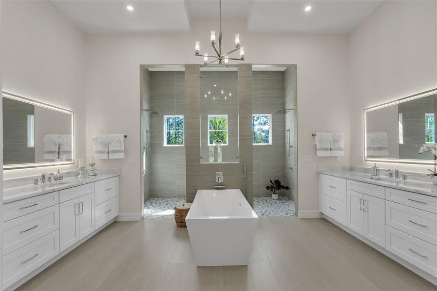 Furnished interior view inside a new home in , Kissimmee (Image 41). Furnished interior view inside a new home in , Kissimmee (Image 41).