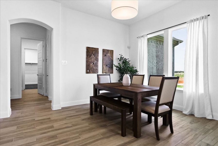 Representative furnished interior of a home built from the The Wellington II by Doug Parr Custom Homes in Monarch Manor, Poolville (Image 32).
