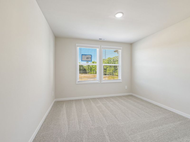 Spacious, unfurnished interior of a new home in Cadence Meadows, Zebulon (Image 23). Spacious, unfurnished interior of a new home in Cadence Meadows, Zebulon (Image 23).