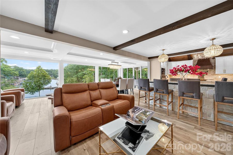 Furnished interior view inside a new home in , Denver (Image 5).