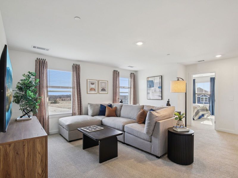 Furnished interior view inside a new home in Greystone - Legacy Series, Smyrna (Image 8).