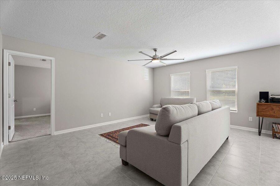 Furnished interior view inside a new home in Dunns Crossing, Jacksonville (Image 13). Furnished interior view inside a new home in Dunns Crossing, Jacksonville (Image 13).