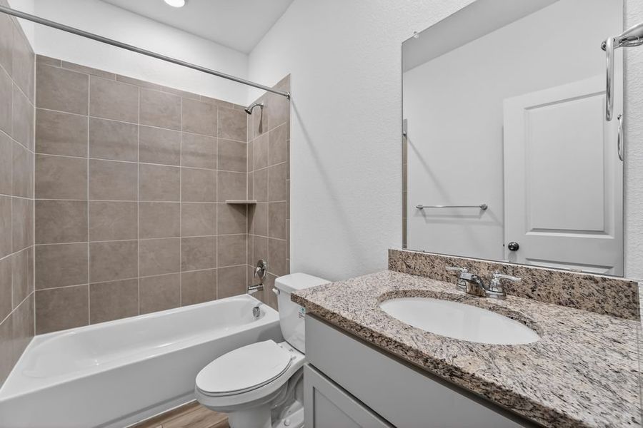 Furnished interior view inside a new home in Lisso, Pflugerville (Image 9).