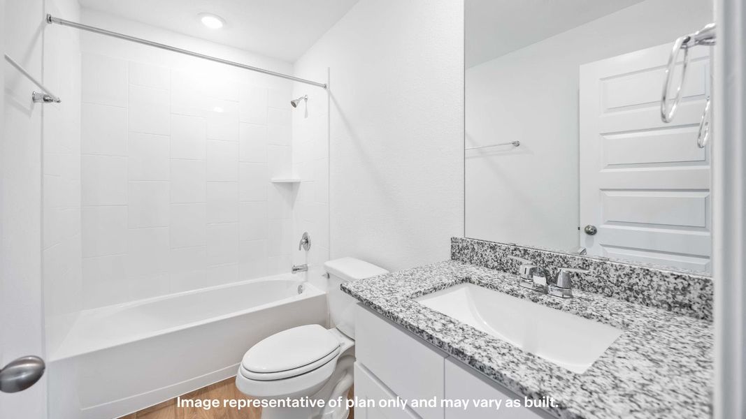 Furnished interior view inside a new home in Terra Vista, Lubbock (Image 7).