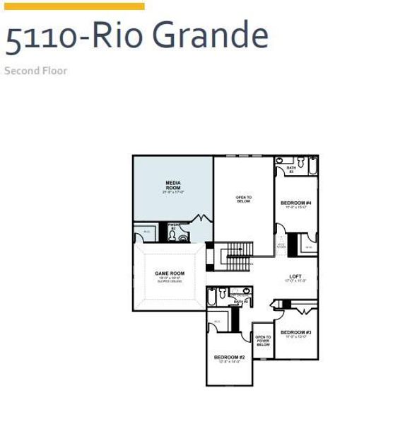 2D floor plan layout of this home in Edgewood, Leander, TX (Image 5). 2D floor plan layout of this home in Edgewood, Leander, TX (Image 5).