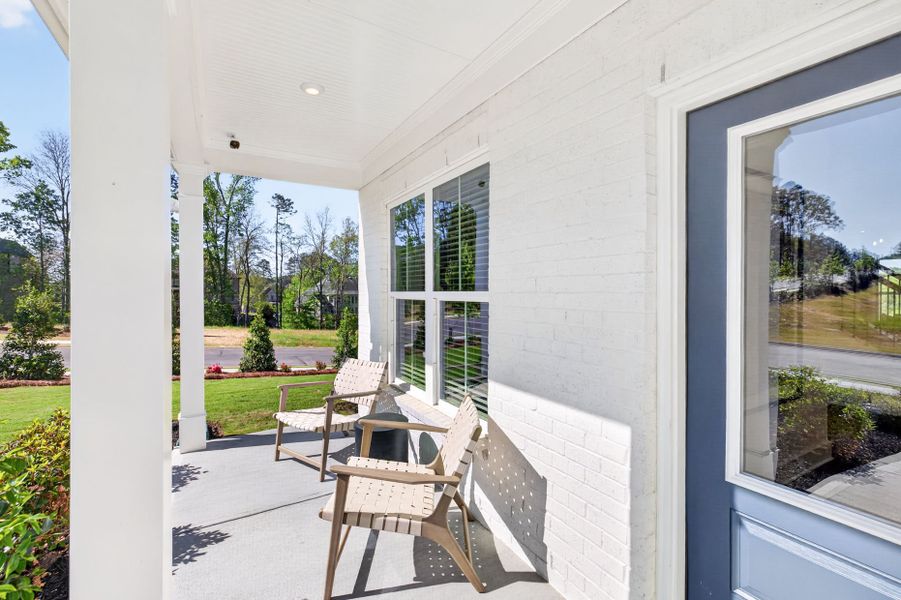 Representative exterior details of a home built from the Riverton by Pulte Homes in Riversprings, Dacula (Image 31).