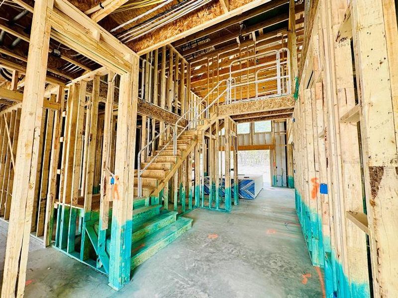 Grand stairway to upstairs Grand stairway to upstairs