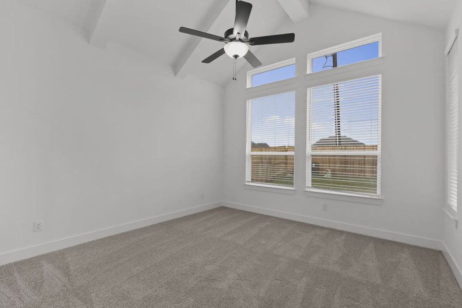 Representative unfurnished interior of a home built from the Summerton by Chesmar Homes in Prominence 50's, San Antonio (Image 10).