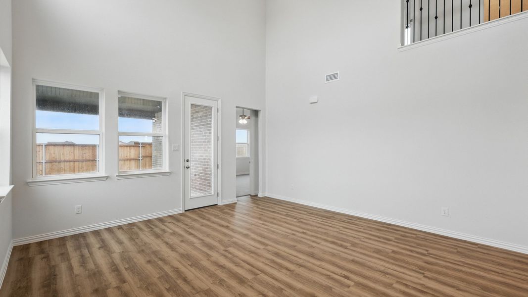 Furnished interior view inside a new home in Bel Air Village, Sherman (Image 16). Furnished interior view inside a new home in Bel Air Village, Sherman (Image 16).