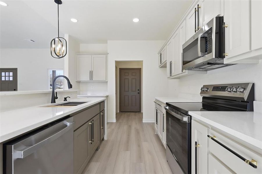 Furnished interior view inside a new home in , Whitney (Image 12). Furnished interior view inside a new home in , Whitney (Image 12).