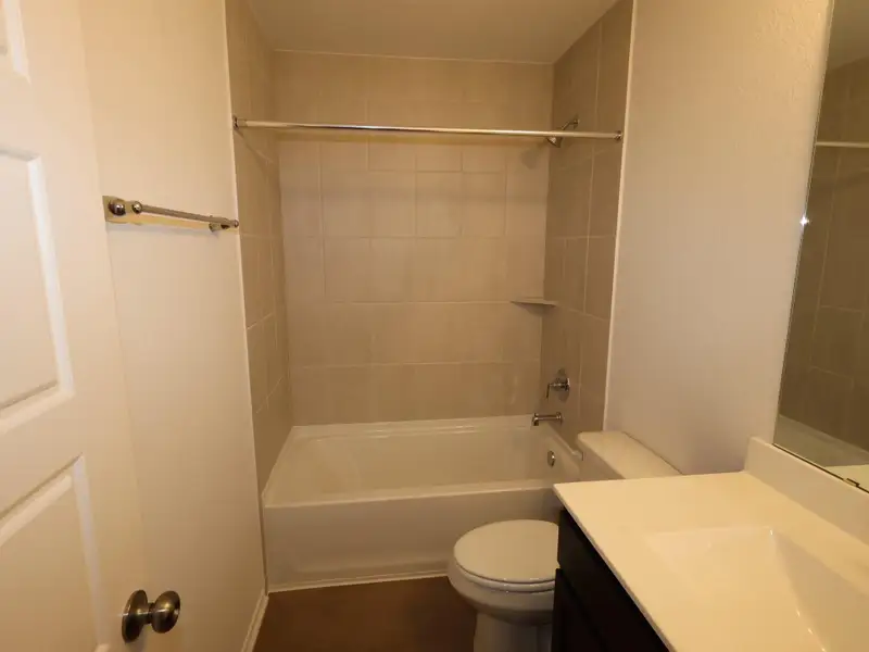 Furnished interior view inside a new home in Pinewood at Grand Texas, New Caney (Image 15). Furnished interior view inside a new home in Pinewood at Grand Texas, New Caney (Image 15).