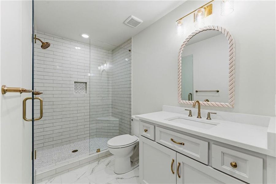 Furnished interior view inside a new home in , Canton (Image 14).