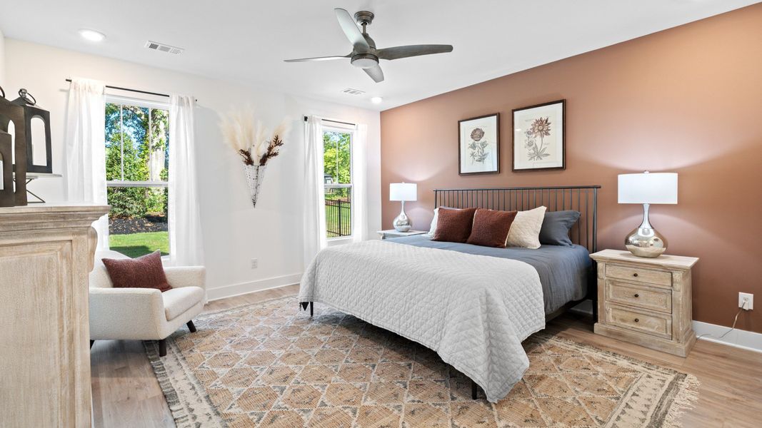 Representative furnished interior of a home built from the Augusta by DRB Homes in Mulberry Estates, Simpsonville (Image 10). Representative furnished interior of a home built from the Augusta by DRB Homes in Mulberry Estates, Simpsonville (Image 10).
