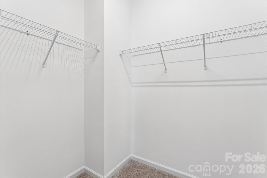 Walk in closet for bedroom 2