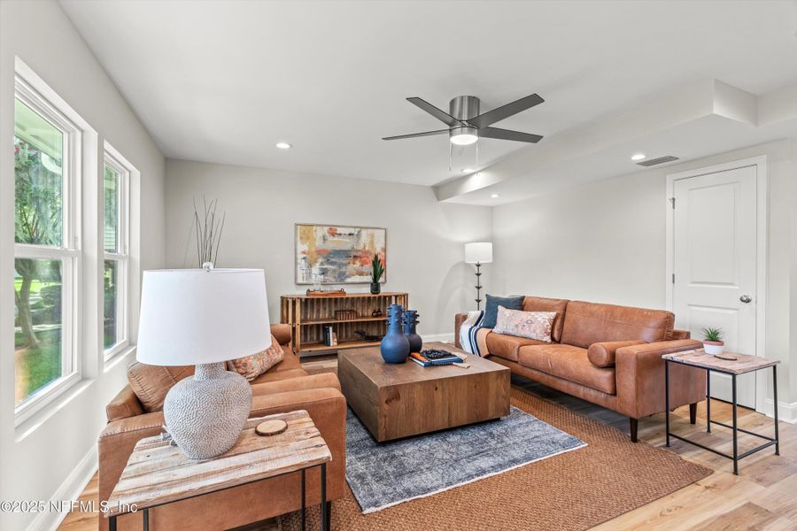 Furnished interior view inside a new home in , Jacksonville (Image 9).