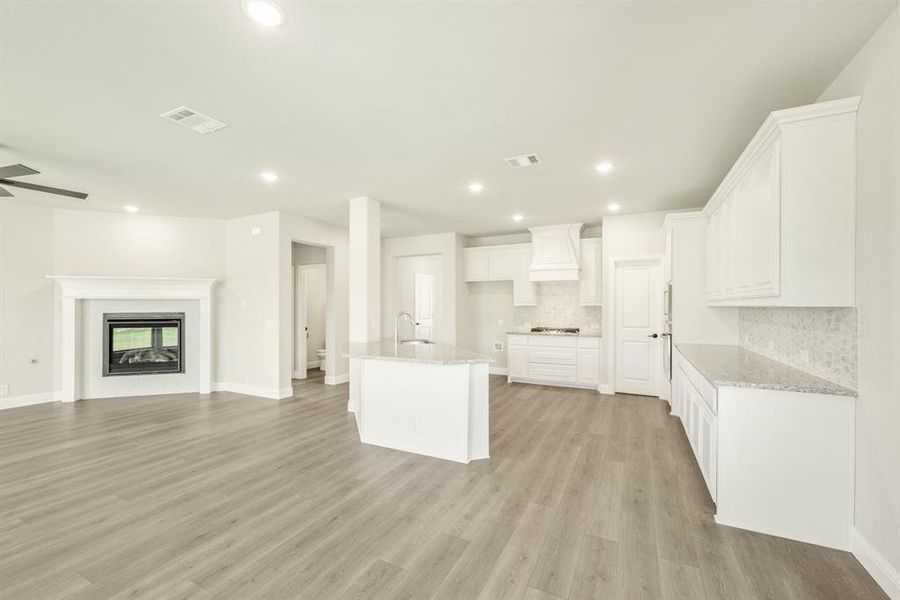 Furnished interior view inside a new home in Maplewood, Glenn Heights (Image 11). Furnished interior view inside a new home in Maplewood, Glenn Heights (Image 11).