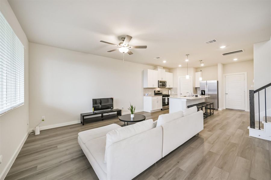 This home is bathed in natural light. This home is bathed in natural light.