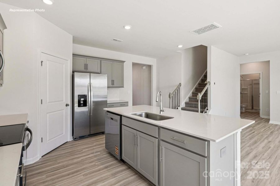 Furnished interior view inside a new home in Cramer Estates, Gastonia (Image 10).