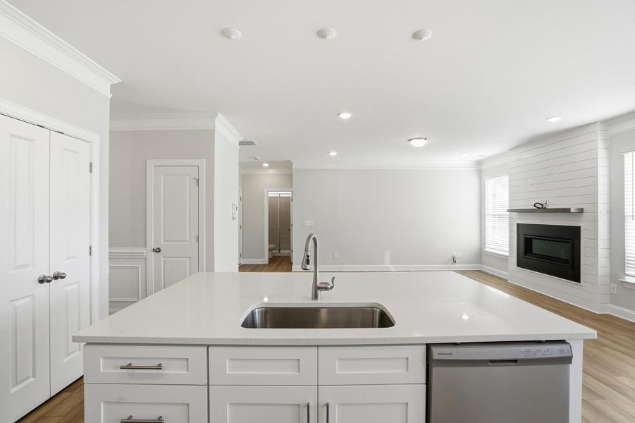Furnished interior view inside a new home in Grier Meadows, Charlotte (Image 12).
