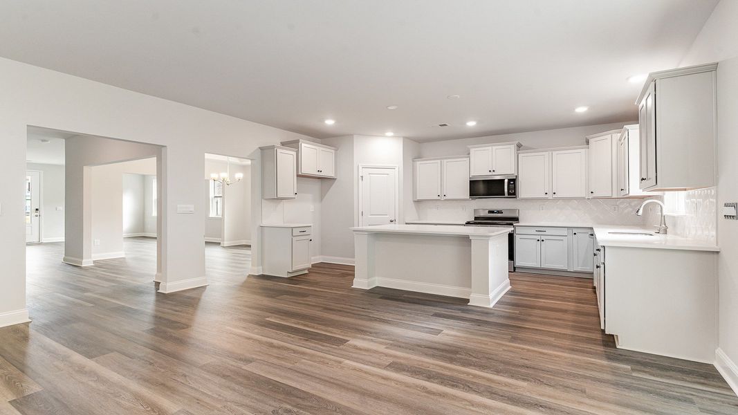 Furnished interior view inside a new home in Eden Springs, Longs (Image 3).