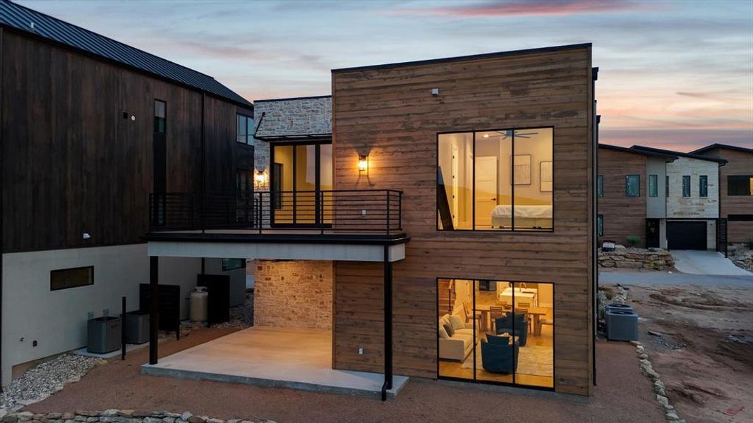 Exterior details and patio area of a home in , Graford (Image 23).