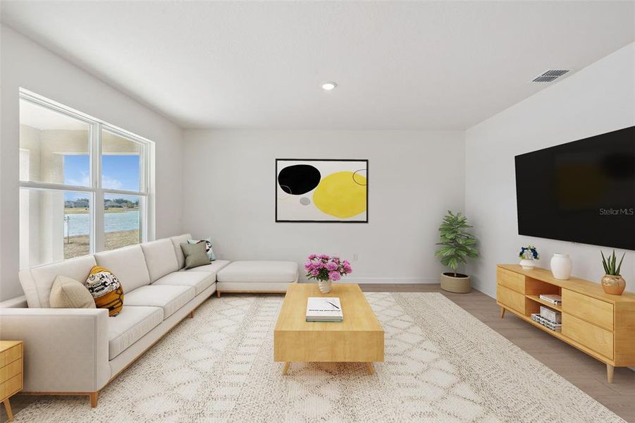 Furnished interior view inside a new home in Concorde, Sanford (Image 7).