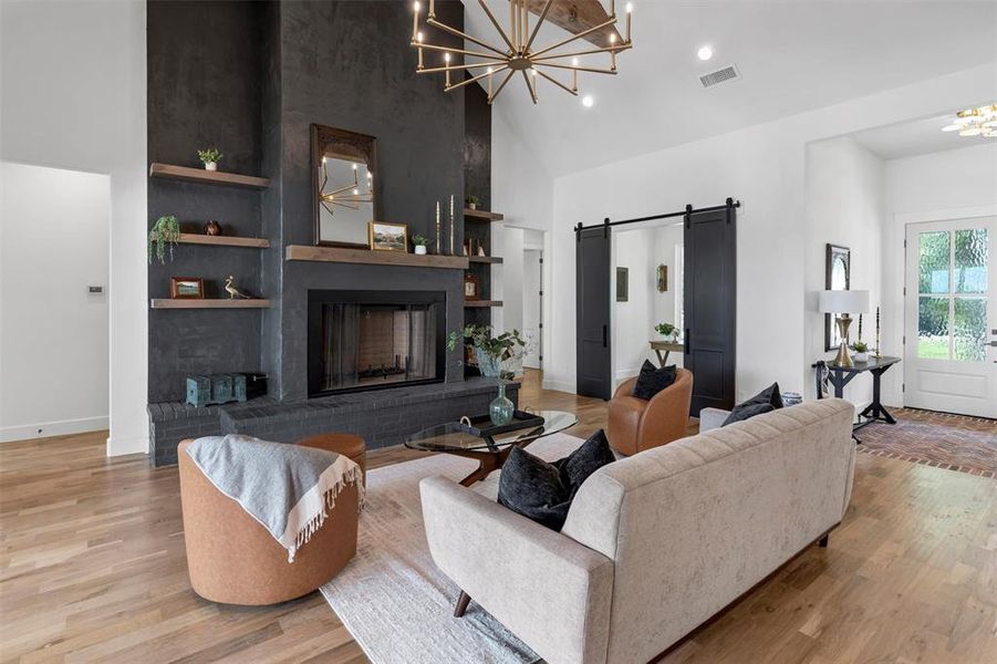 Furnished interior view inside a new home in , Granbury (Image 11).