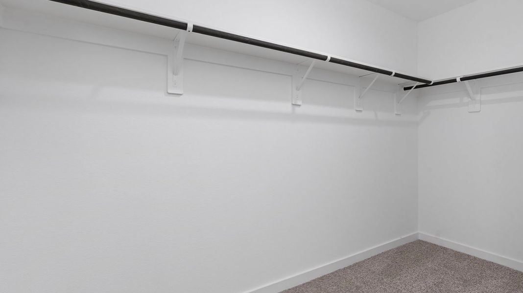 Spacious, unfurnished interior of a new home in Westland Ranch 50' Homesites, League City (Image 10).