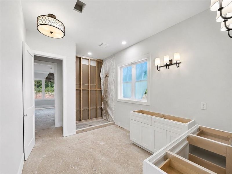 Furnished interior view inside a new home in , Rydal (Image 4).