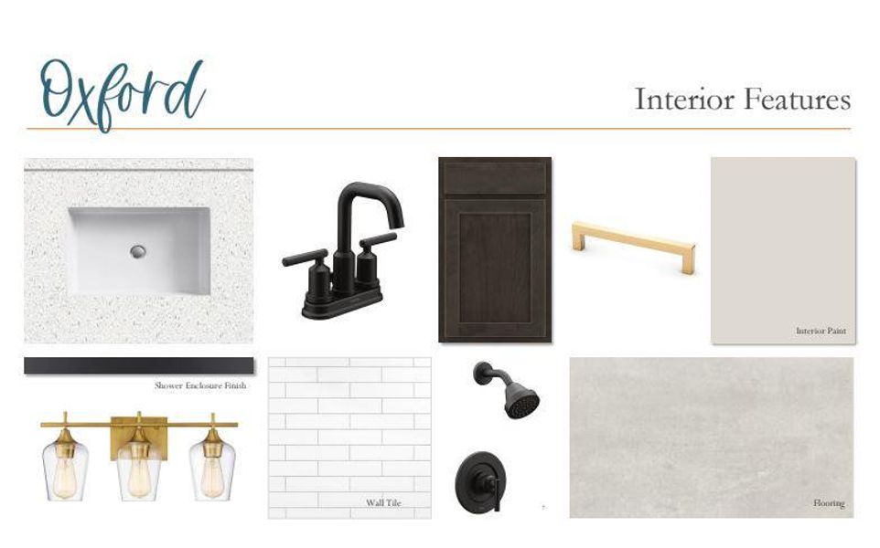 Sample of building materials used in homes in The Homestead at Lariat, Liberty Hill (Image 20).