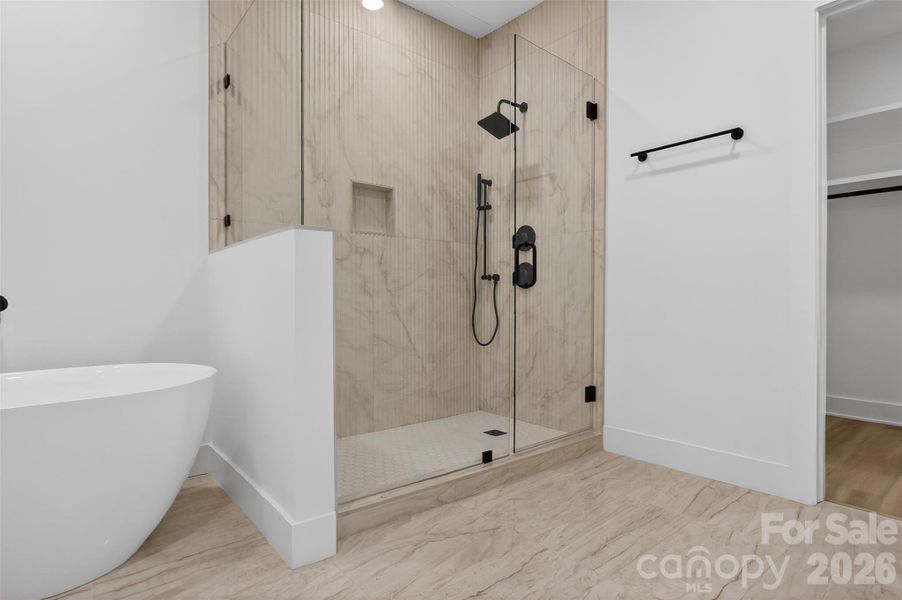 Furnished interior view inside a new home in , Charlotte (Image 17). Furnished interior view inside a new home in , Charlotte (Image 17).