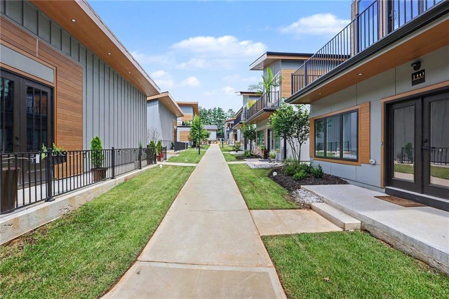 Exterior details and patio area of a home in , Union City (Image 2). Exterior details and patio area of a home in , Union City (Image 2).