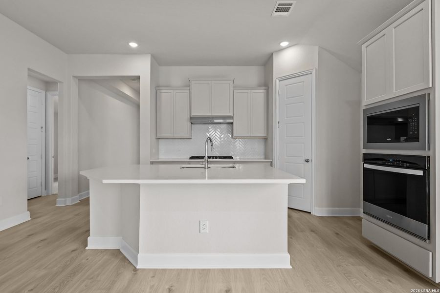 Furnished interior view inside a new home in Veramendi, New Braunfels (Image 12).