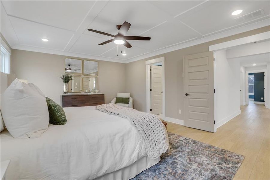 Furnished interior view inside a new home in , Cartersville (Image 30).