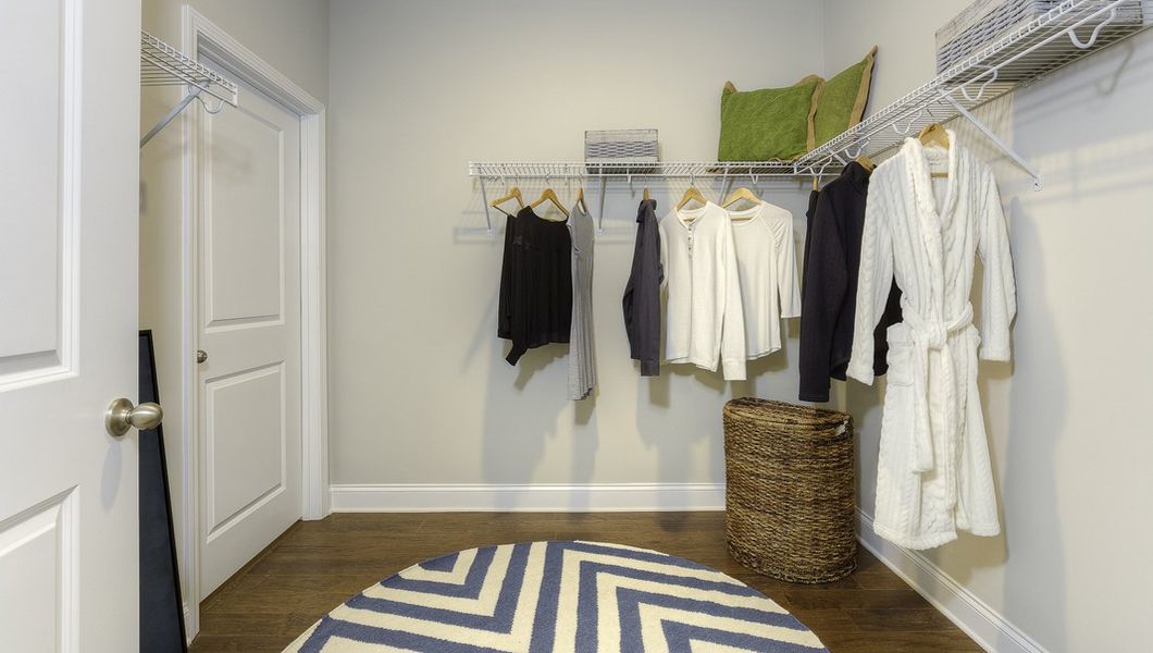 Furnished interior view inside a new home in Reserve at Tap Root Farms, Fletcher (Image 22). Furnished interior view inside a new home in Reserve at Tap Root Farms, Fletcher (Image 22).