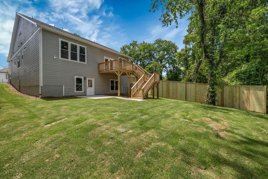 Exterior details and patio area of a home in , Marietta (Image 3).