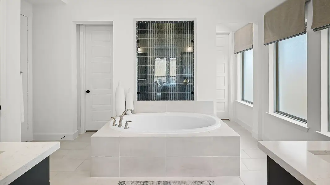 Furnished interior view inside a new home in Canyon Falls, Northlake (Image 38).