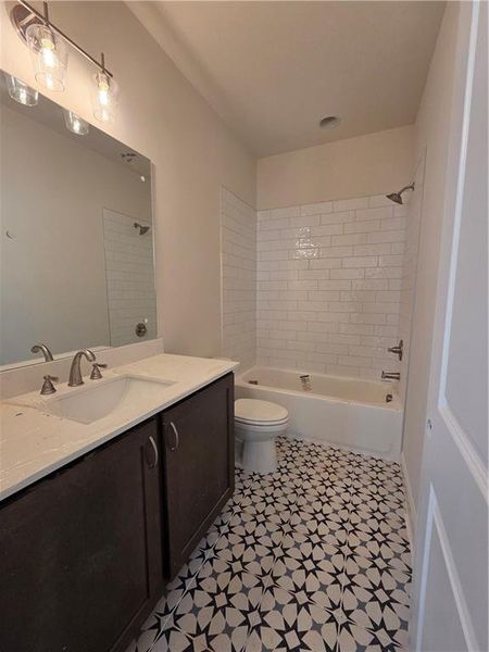 Furnished interior view inside a new home in , Buford (Image 5).