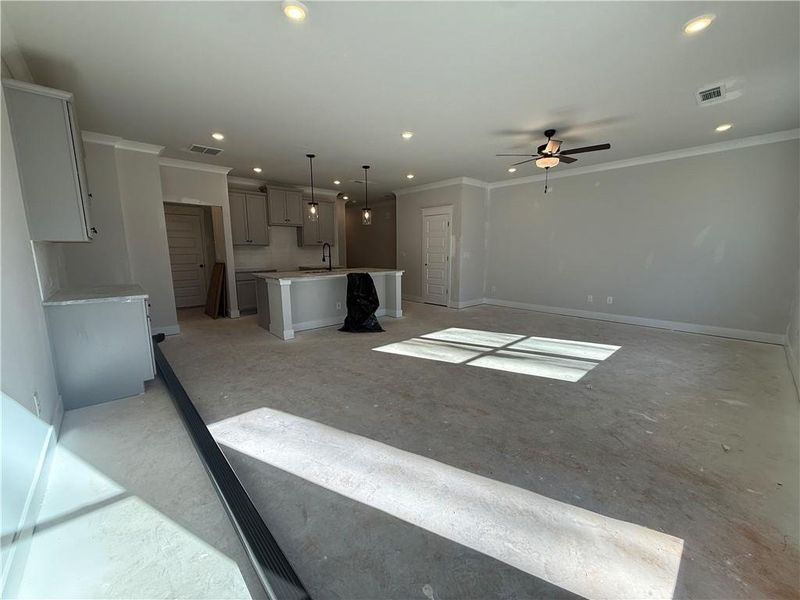 Spacious, unfurnished interior of a new home in The Towns at Auburn Station East, Auburn (Image 5).