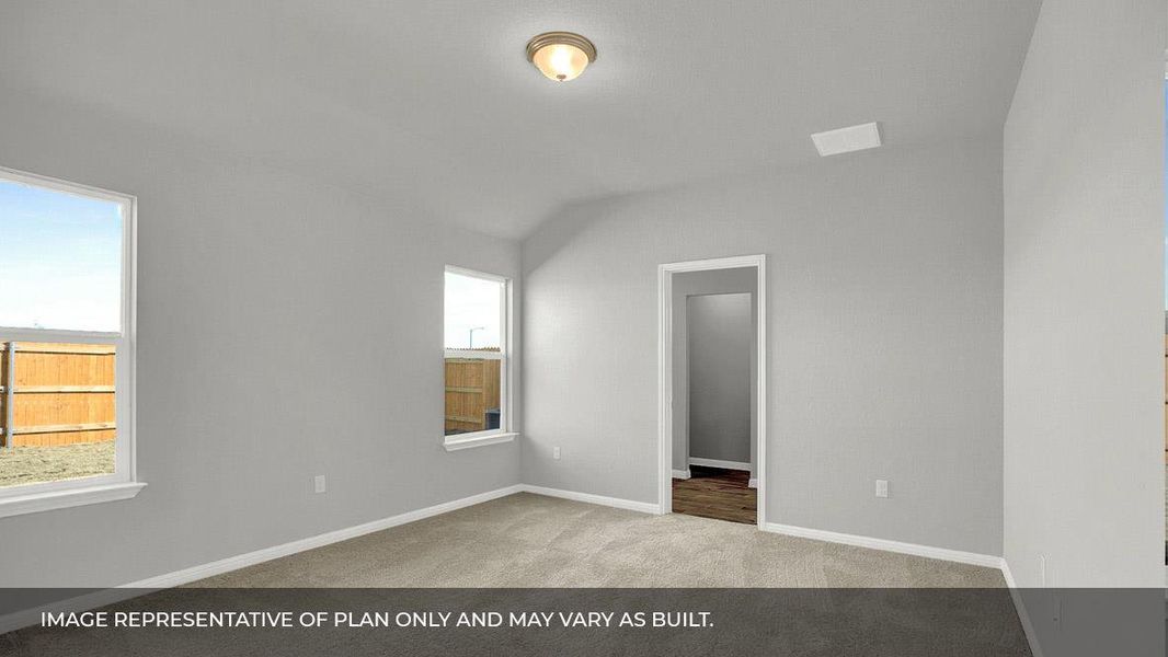 Spacious, unfurnished interior of a new home in Southgrove, Kyle (Image 13).