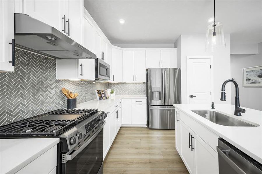 Representative furnished interior of a home built from the Alberti Ranch by Ryan Homes in Albemarle, Hertford (Image 19).