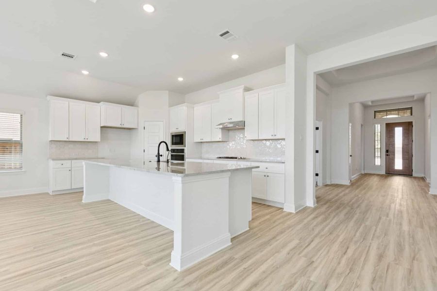 Furnished interior view inside a new home in Silo Mills, Joshua (Image 6). Furnished interior view inside a new home in Silo Mills, Joshua (Image 6).