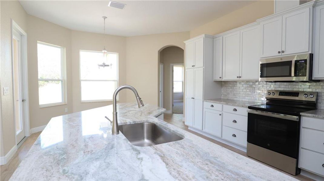 Furnished interior view inside a new home in , Brooksville (Image 8).